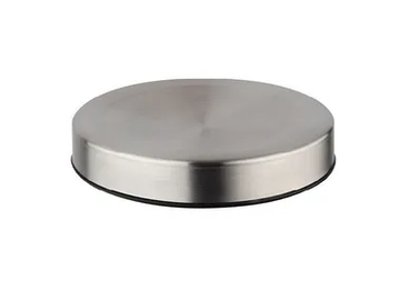 BORGIA 89316 - Countertop stainless steel soap dish by Rubinetterie Frattini - view 2